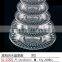 plastic wedding fruit stand for party decoration