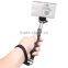 Hot selling selfie stick with bluetooth shutter button remote wireless self camera monopod