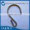 Foot Bead Metal Ring Shower Curtain Hook