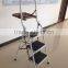 3 step ladder with tool tray