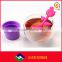 2015 Popular funny colorful cute high quality silicone tea infuser