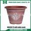 customized color flower pot in factory price