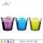 unique purple replacement glass goblet flower shape candle holder cheap
