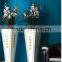 Noble and Elegant Gold and White Flower Holder, High Wooden Flower Holder/Planter