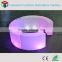In stocks--2015 Hot sales event nightclub LED Round snake Bar Counter