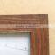 Vintage baked color wooden photo frame with roaster color