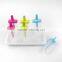 Plastic Ice molds -6 Piece Premium Food Grade plastic Ice Tray Molds
