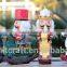Resin nutcracker soldier toy christmas decoration rocking horse