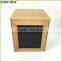 Bamboo Square Food Canister Coffee Canister Homex BSCI/Factory