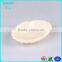 Creative cheap Shell-shaped Plastic White Soap Dish & soap dish container