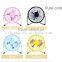 8 color 4" steel structure wtih rubber fan Portable USB Cooling Mini Fan or Air Conditioner Fan