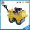 Superior quality portable vibrating road roller with two drum