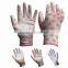 2016 Hot Sale DMF Free PU ladies garden gloves