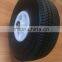 10in Flat-free PU foam wheel 4.10/3.50-4