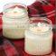 apple aroma candle making jar glass luxury scented candle gift set
