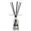 100ml Round shape aroma scented fragrance reed diffuser with Rattan/fiber stick