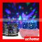 UCHOME 2016 Romantic Rotating Spin Led Night Light Projector Children Kids Baby Sleep Lighting Sky Star Master USB Led Projector
