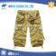 Custom plain dyed Twill khaki men cargo shorts