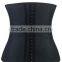 Women's underbust 100% Latex waist trainer corset waist training cincher for weight loss