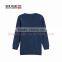 V Neck Long Sleeve 100% Cotton Sweaters For Girls