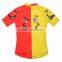 Wholesale china custom 100%polyester sublimation printing red sky coolmax cycling jersey pro team manufacturer for men