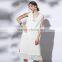 Maxnegio fashion plus size white long maxi casual dress