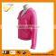 BSCI 2016 design sublimation screenprint embroidery zipper hoody plain pink zipper hoodie
