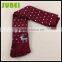 Warm Christmas stockings,Their five fingers wool mixed high boots socks