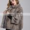 2017 hot-selling European-style Slim really sable fur jacket women's collar mink coat