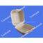unbleached natural fiber food container