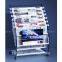 Library competitive price newspaper stand with brochure holder HS-NS05