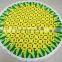 100 cotton customized printed beach towels Tessels round beach towels