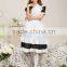 2015 new live love lovely Cafe maid outfit Japanese game uniform cosplay costumes