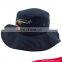 Best selling cheap bucket hat custom navy blue bucket hat with embroidery