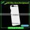 3d film sublimation blank cell phone case with black hole for prosub- IP6