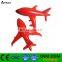 Factory customizable inflatable plane toy inflatable aircraft model for kids