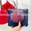 Fancy travel mesh folding organizer toiletry bags for sale