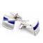2015 Fashion Silver Cuff links Men's Cufflinks French Shirt Accessories cats eyes
