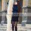 long hair real mongolian lamb fur scarf/shawl for women neck warm