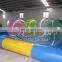 Half Color Cheap Bubble Soccer TPU Ball, Inflatable Bumper Human Sized Soccer Bubble Ball