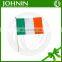 hot sale 100% polyester hanging plastic flag sticks