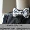 Men's Polyester Cheap Price Custom Printed Pattern Large Bow Ties