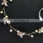 Rhinestone Flower&Pearls Hair Jewelry Bridal Hair Accessories Flower Girl Headpiece Party Favors