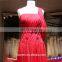 long big train Red One shoulder Sleeveless Ball Gown Evening Dress 2016