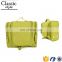 CR best selling products in europe fashion noble large capacity women make up purse green zipper travelling bag