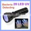 28 LED UV Flashlight Scorpions Blacklight