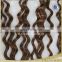 garde 6a china brazilian hair curly hair extension V-tip blonde afr curly