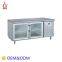 Stainless steel  2-Doors Soda Tank refrigerator for commercial use