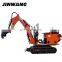 China best 800kg mini crawler excavator with factory price for sale