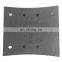 Original SHACMAN Spare Parts Brake Lining 199000340068 Sinotruk STR HOWO  Rear Brake Lining